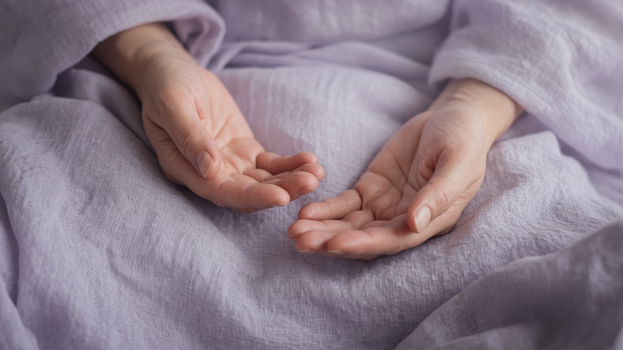 Hands at rest