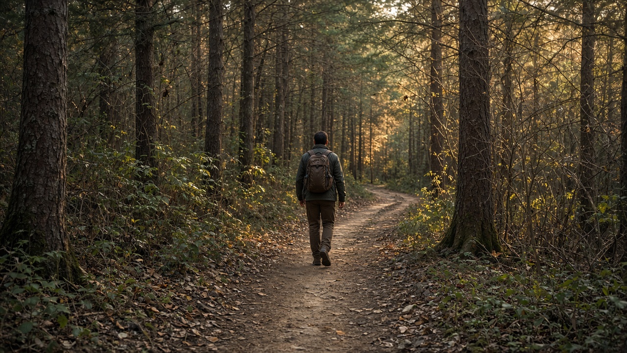 A steady walk